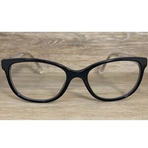 COACH HC6072 5327 Black Glitter Crystal 52-17-135 Frames Only full rim & Case